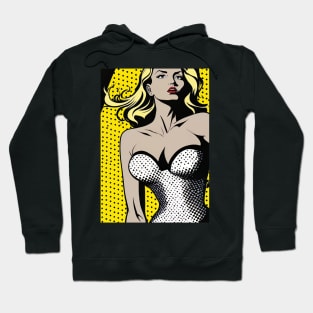 Pop Art Pin-up 2 Hoodie